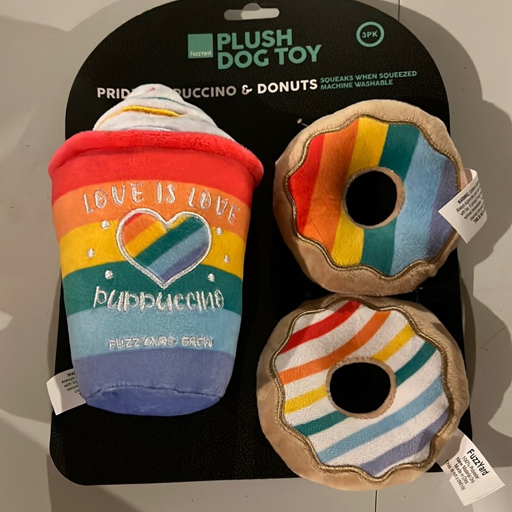 Brand new dog toys #pride